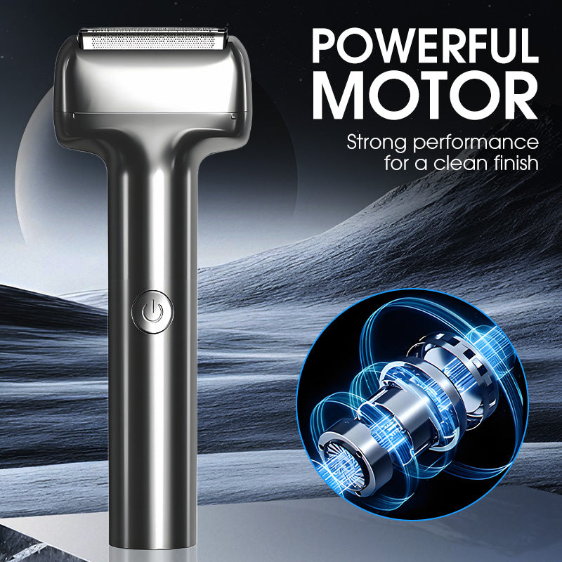 🎉60K+ Sold 🪒 Men's Foil Electric Shaver, Rechargeable Type-C Travel Razor, IPX6 Waterproof Gentle Smooth Shaving