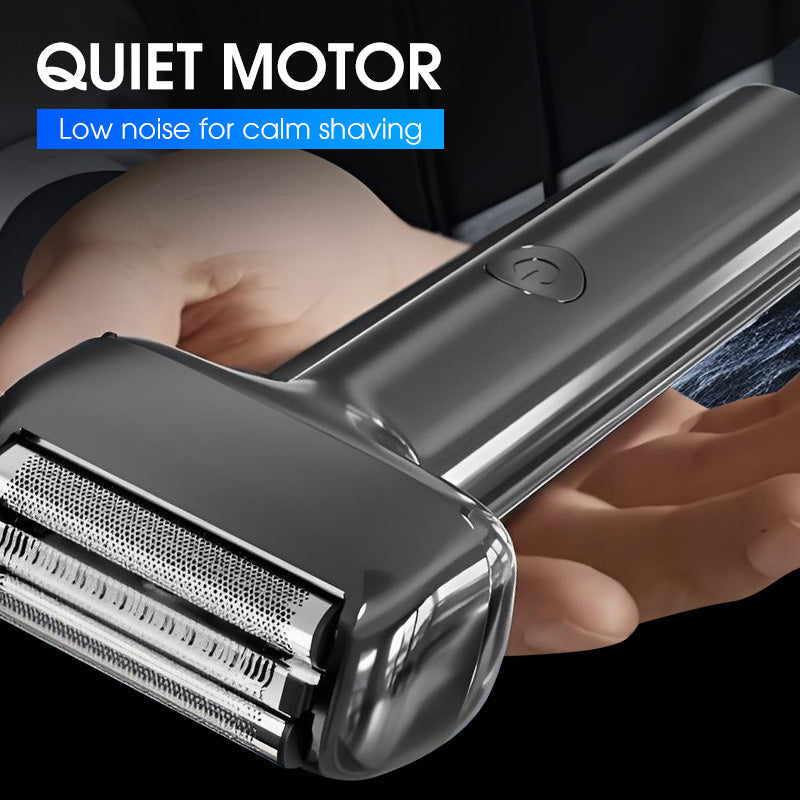 🎉60K+ Sold 🪒 Men's Foil Electric Shaver, Rechargeable Type-C Travel Razor, IPX6 Waterproof Gentle Smooth Shaving