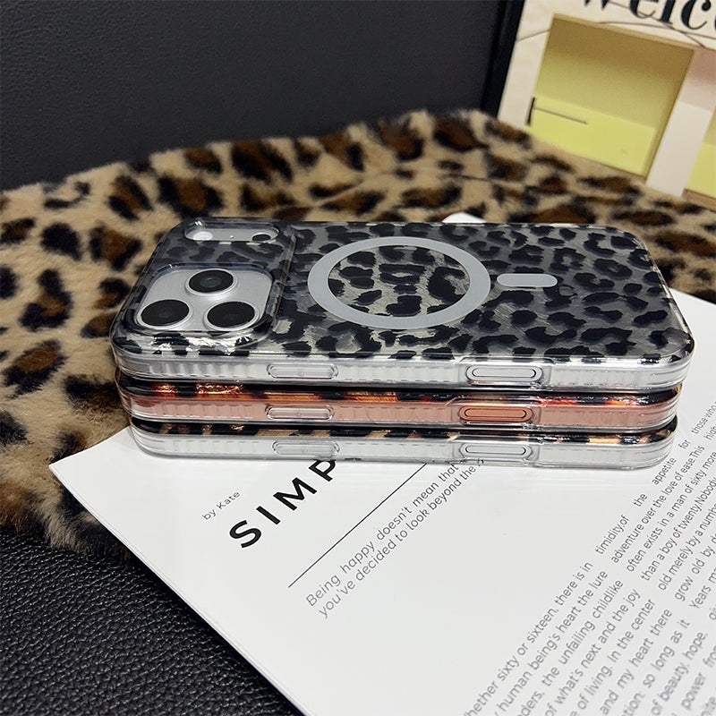 📱 2026 Sale — Over 54,000 Sold! 🐆 Magnetic Leopard Print Phone Case – Wild Style & Strong Grip 🧲
