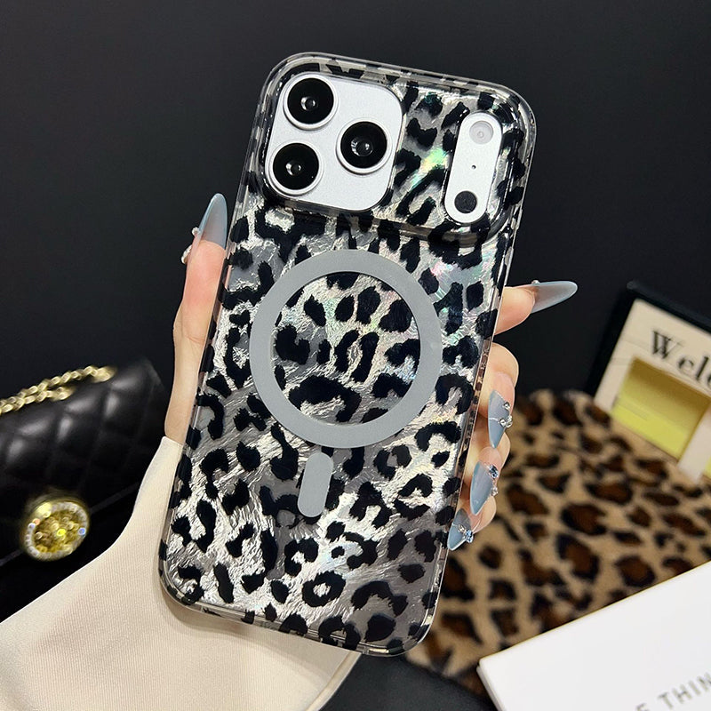 📱 2026 Sale — Over 54,000 Sold! 🐆 Magnetic Leopard Print Phone Case – Wild Style & Strong Grip 🧲