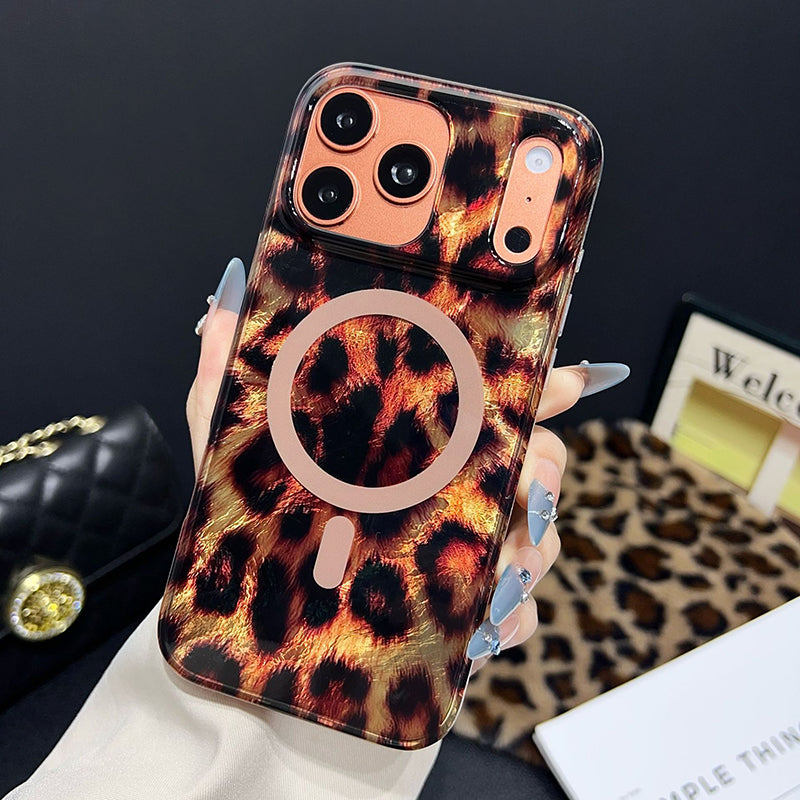 📱 2026 Sale — Over 54,000 Sold! 🐆 Magnetic Leopard Print Phone Case – Wild Style & Strong Grip 🧲