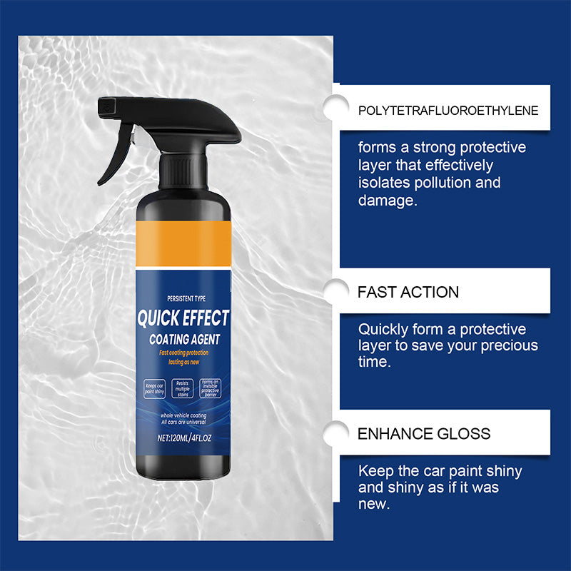 🎉58K+ Sold 🚗 Car Coating Spray, High Gloss Quick Coat, Water Stain & UV Protection for Auto Paint
