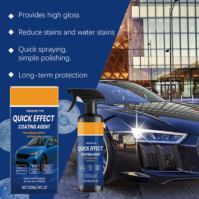 🎉58K+ Sold 🚗 Car Coating Spray, High Gloss Quick Coat, Water Stain & UV Protection for Auto Paint