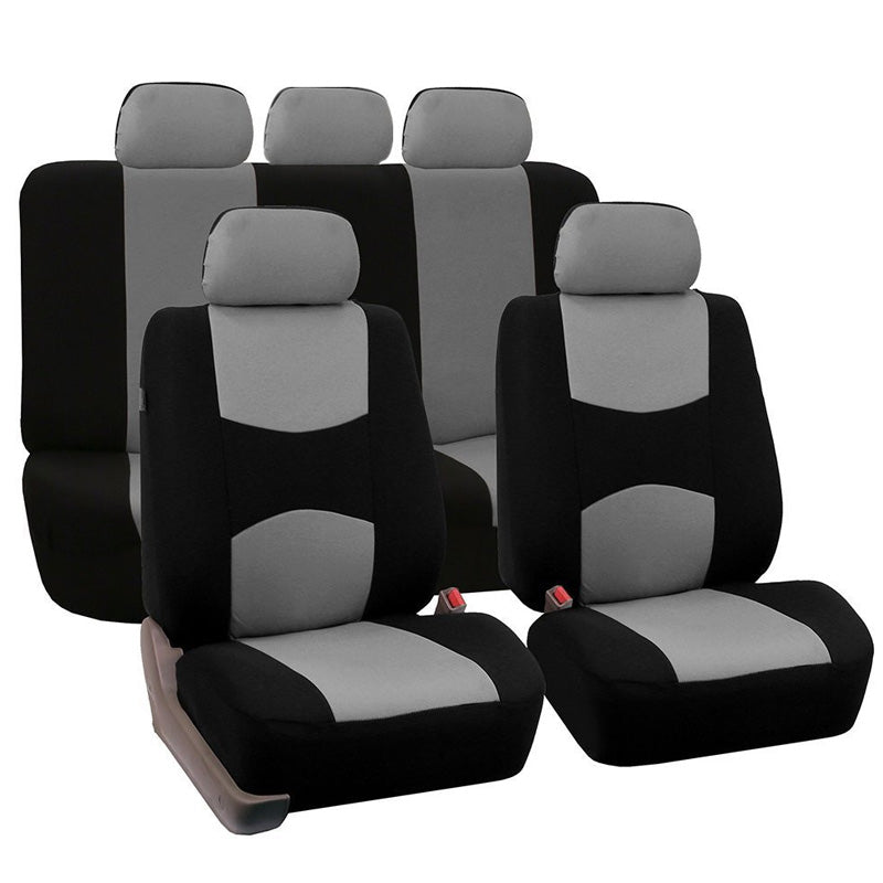 🎉 2026 Sale — Over 68,000 Sold!🚗Trendy Car Seat Protection Covers – Universal Fit, Polyester, Stylish Lines 🛡️