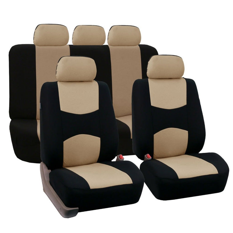 🎉 2026 Sale — Over 68,000 Sold!🚗Trendy Car Seat Protection Covers – Universal Fit, Polyester, Stylish Lines 🛡️