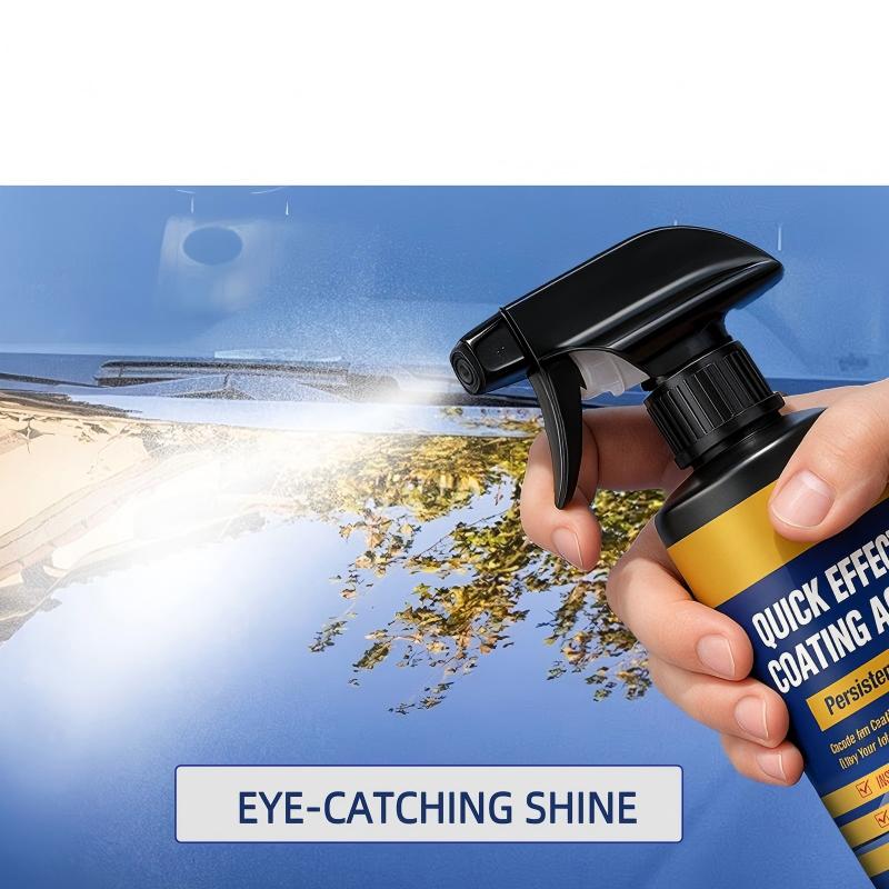 🎉56K+ Sold 🚗 Efficient Car Coating Spray, 3-in-1 Clean Coat Protect, Hydrophobic High Gloss Auto Paint Care