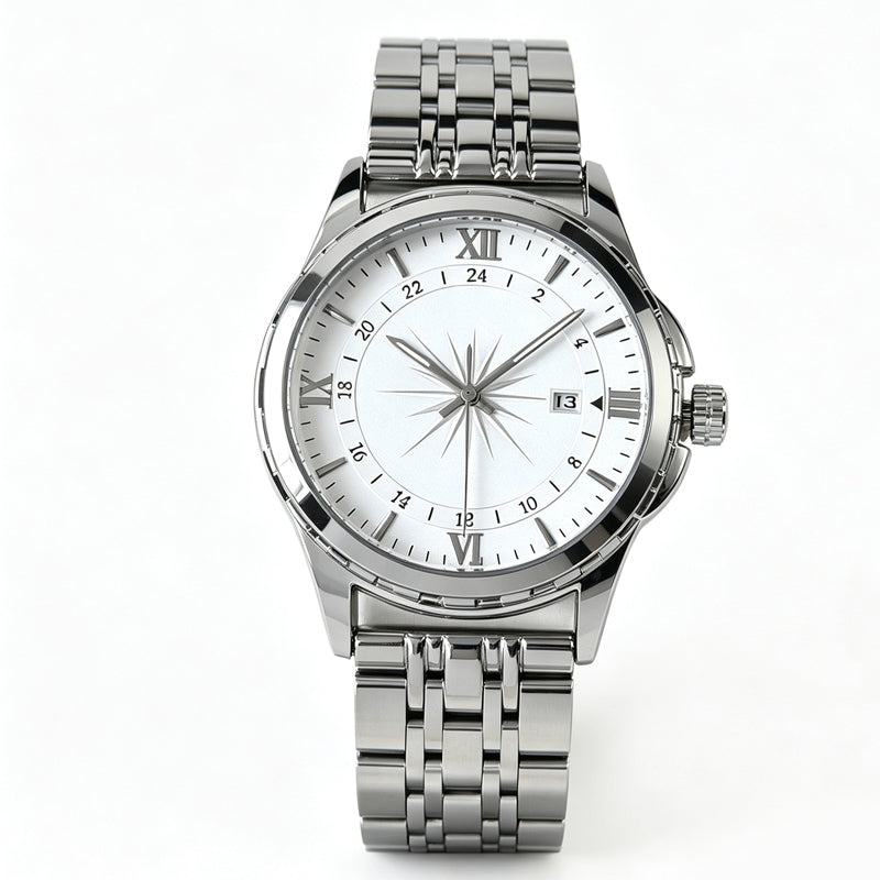 🎉 2026 Sale — Over 35,000 Sold! 💞 Classic Men's Elegant Quartz Watch – Timeless Sophistication 🌸