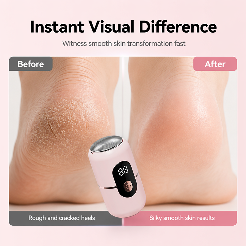 🎉45K+ Sold 🦶 Rechargeable Electric Foot Grinder, Effortlessly Remove Hard Dead Skin & Foot Calluses