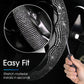 🎉50K+ Sold 🚗 Rhinestones Bling Auto Steering Wheel Cover, Non-Slip Sparkly Crystal Car Interior Accessory