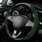 🎉50K+ Sold 🚗 Rhinestones Bling Auto Steering Wheel Cover, Non-Slip Sparkly Crystal Car Interior Accessory