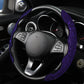 🎉50K+ Sold 🚗 Rhinestones Bling Auto Steering Wheel Cover, Non-Slip Sparkly Crystal Car Interior Accessory