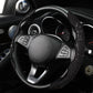 🎉50K+ Sold 🚗 Rhinestones Bling Auto Steering Wheel Cover, Non-Slip Sparkly Crystal Car Interior Accessory