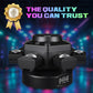 🎉40K+ Sold 💡 Multi-Beam LED Atmosphere Light, 6-Arm Bee Eye Stage Light DMX Sound Activated Party Lighting