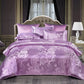 🔥Free shipping🔥 European Luxury Satin Jacquard 4-Piece Bedding Set